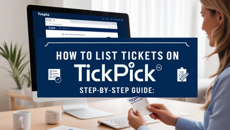 How to List Tickets on TickPick