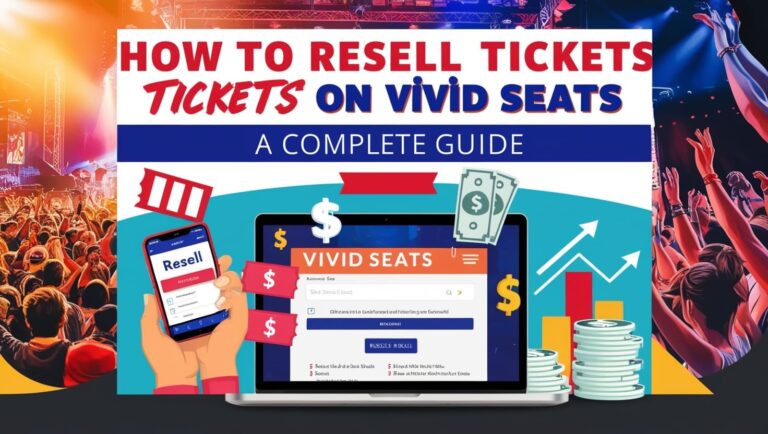 How to Resell Tickets on Vivid Seats