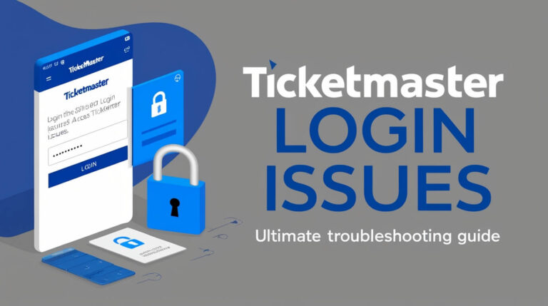 Ticketmaster Login Issues